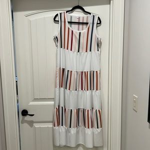 Multi-Color Beach Dress, Size: L